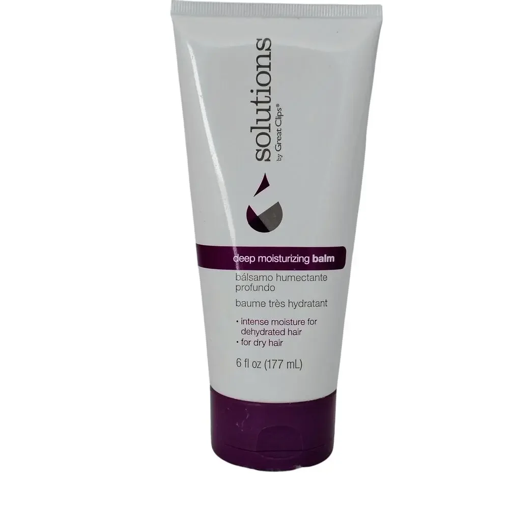 2 Great Clips Solutions Men Deep Moisturizing Balm Hair Beard Styling 6 oz. NEW
